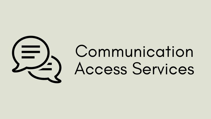 Communication Access Services