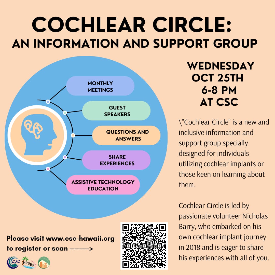 Cochlear Circle Group Flyer