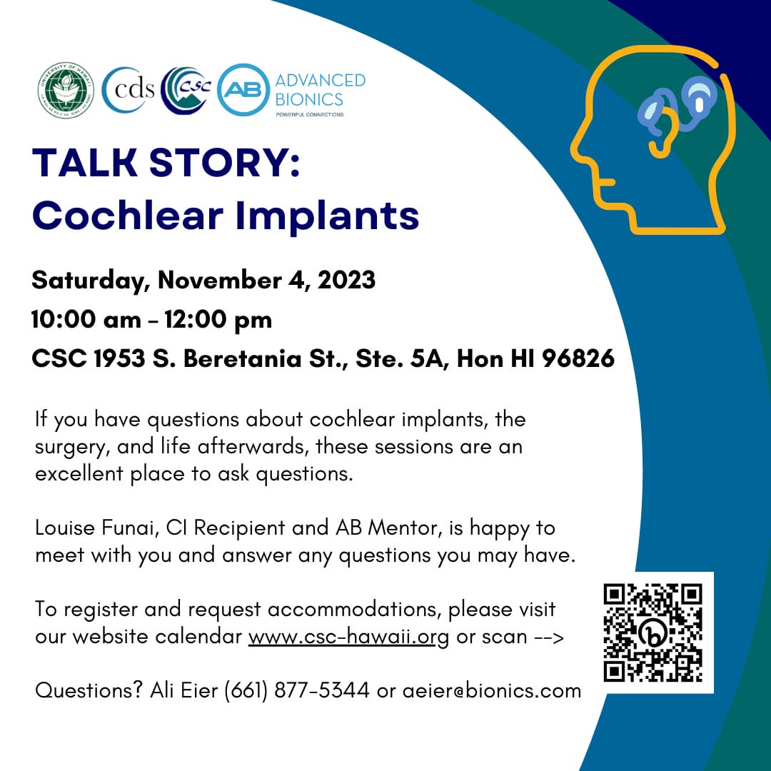 Talk Story: Cochlear Implants