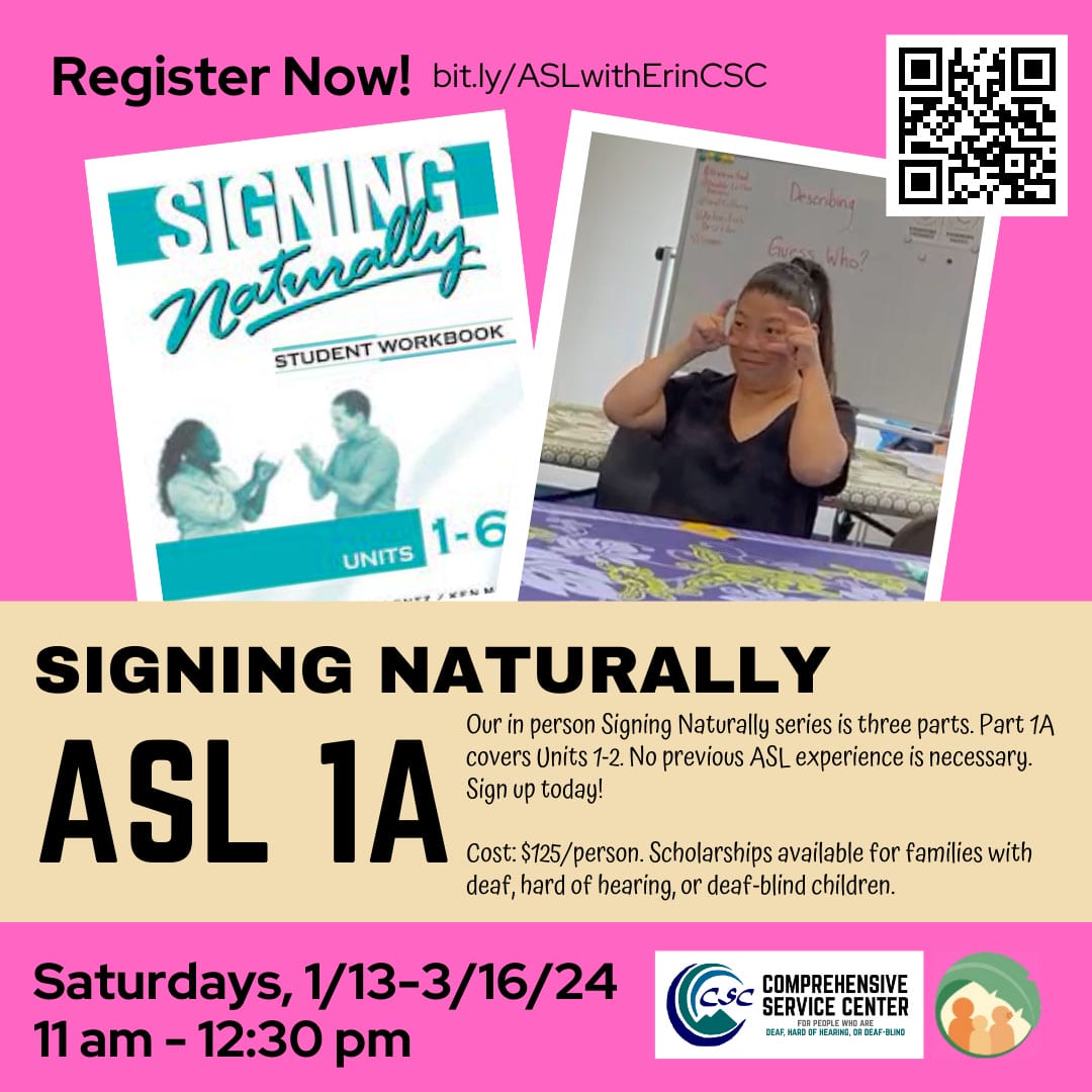 Signing Naturally ASL 1 A Flyer