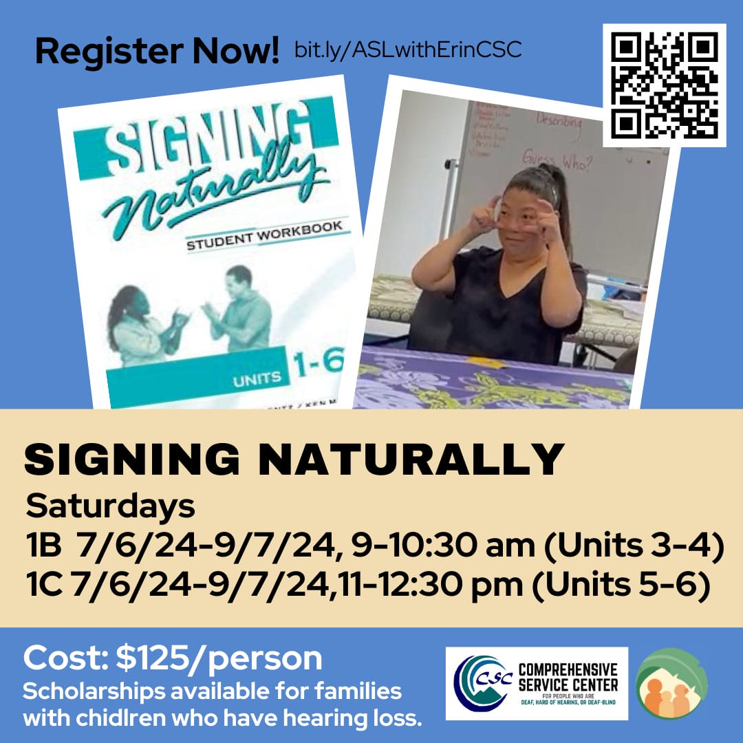Signing Naturally Flyer
