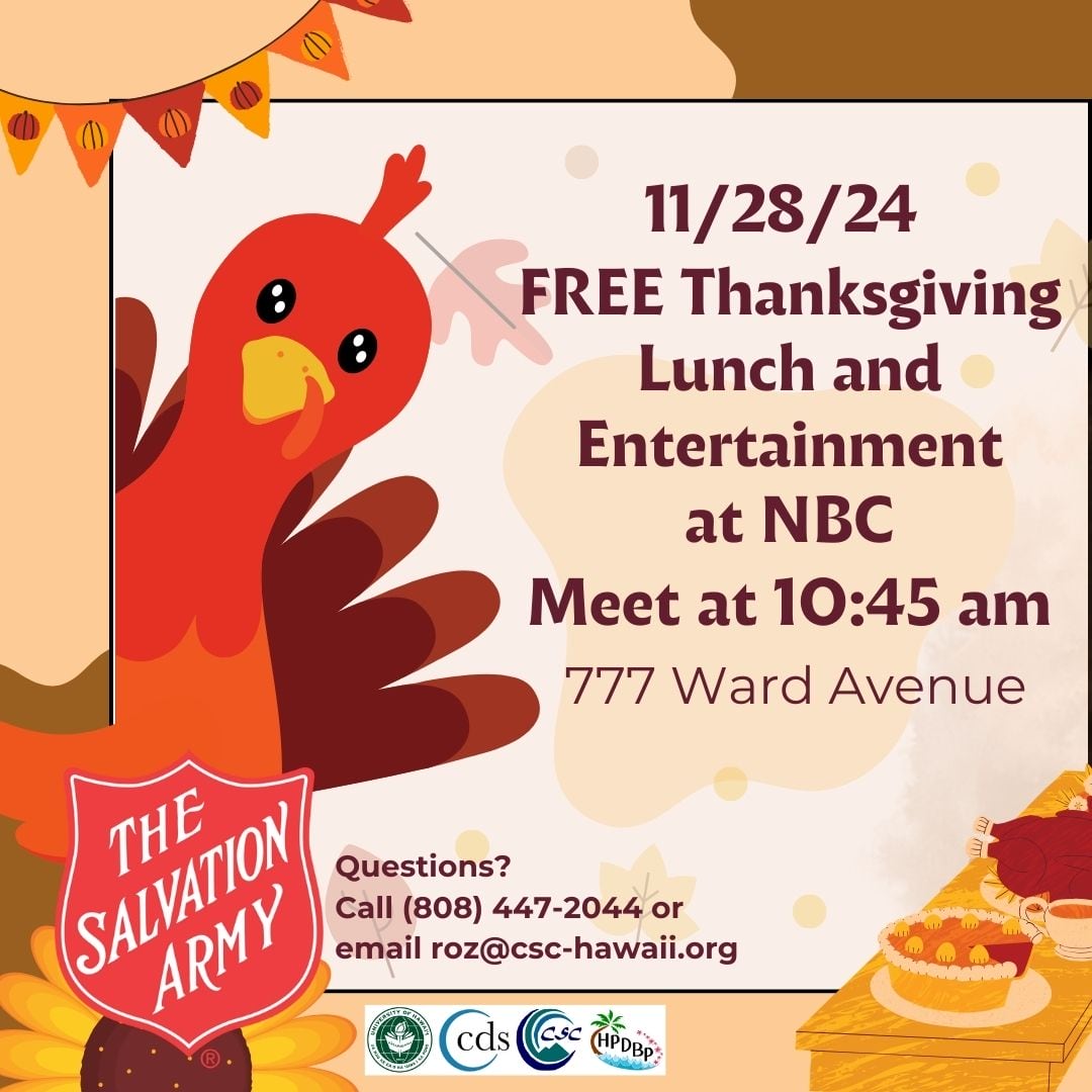 Thanksgiving Lunch Flyer