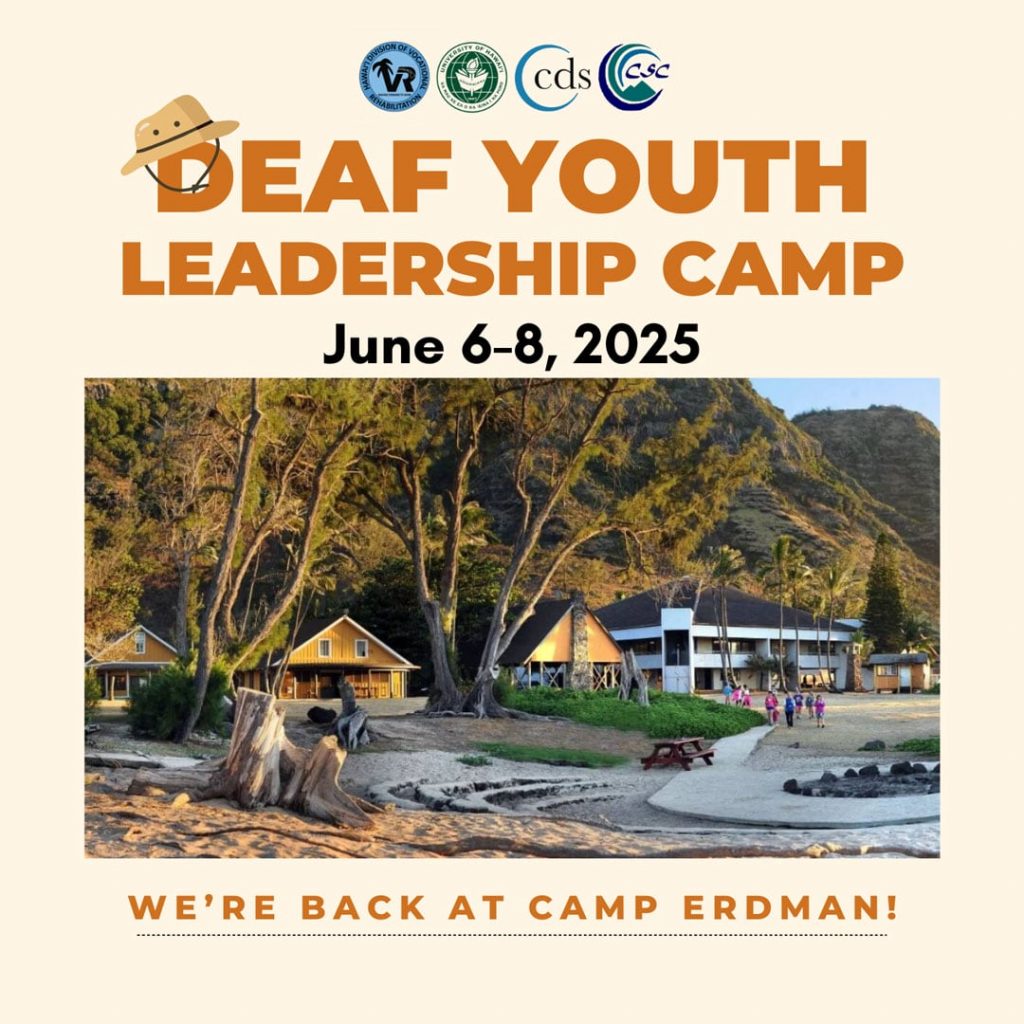 Deaf Youth Leadership Camp Flyer - PDF Format